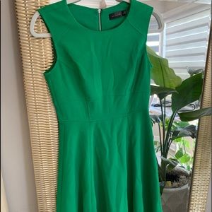 Bright Green Midi Dress